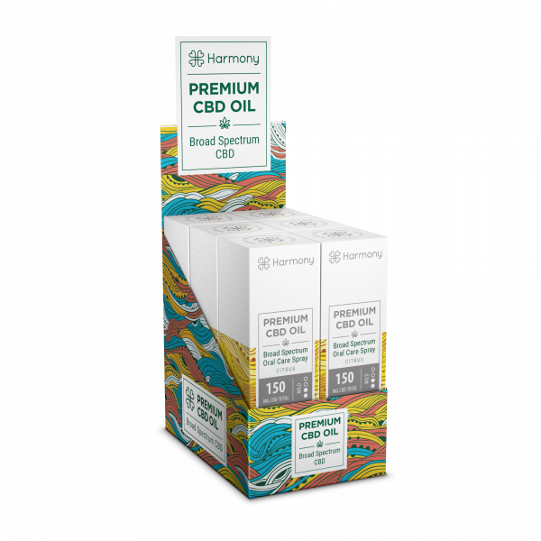 Display-Sprays Huiles CBD Citron - 150mg