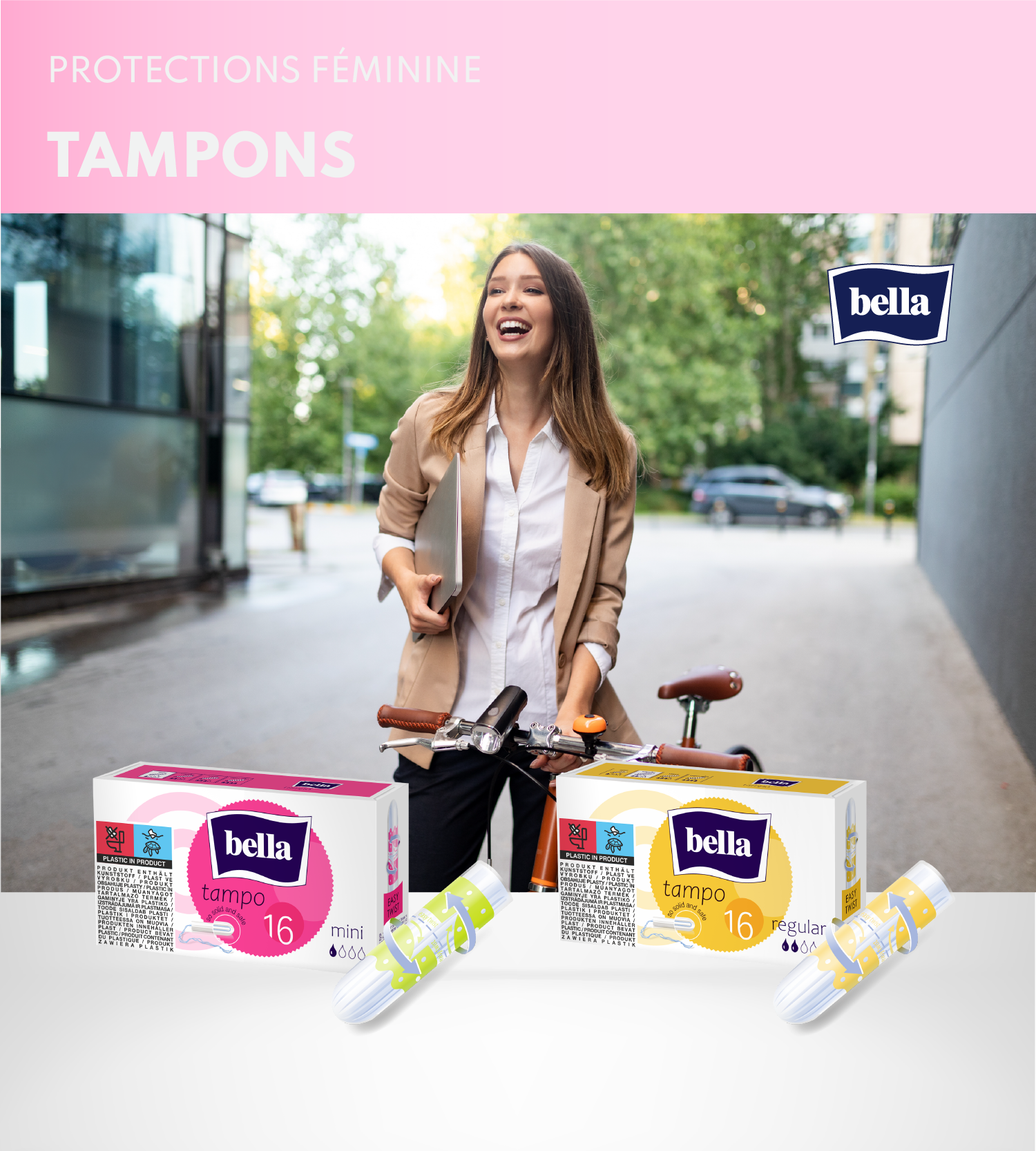 banner tampon bella